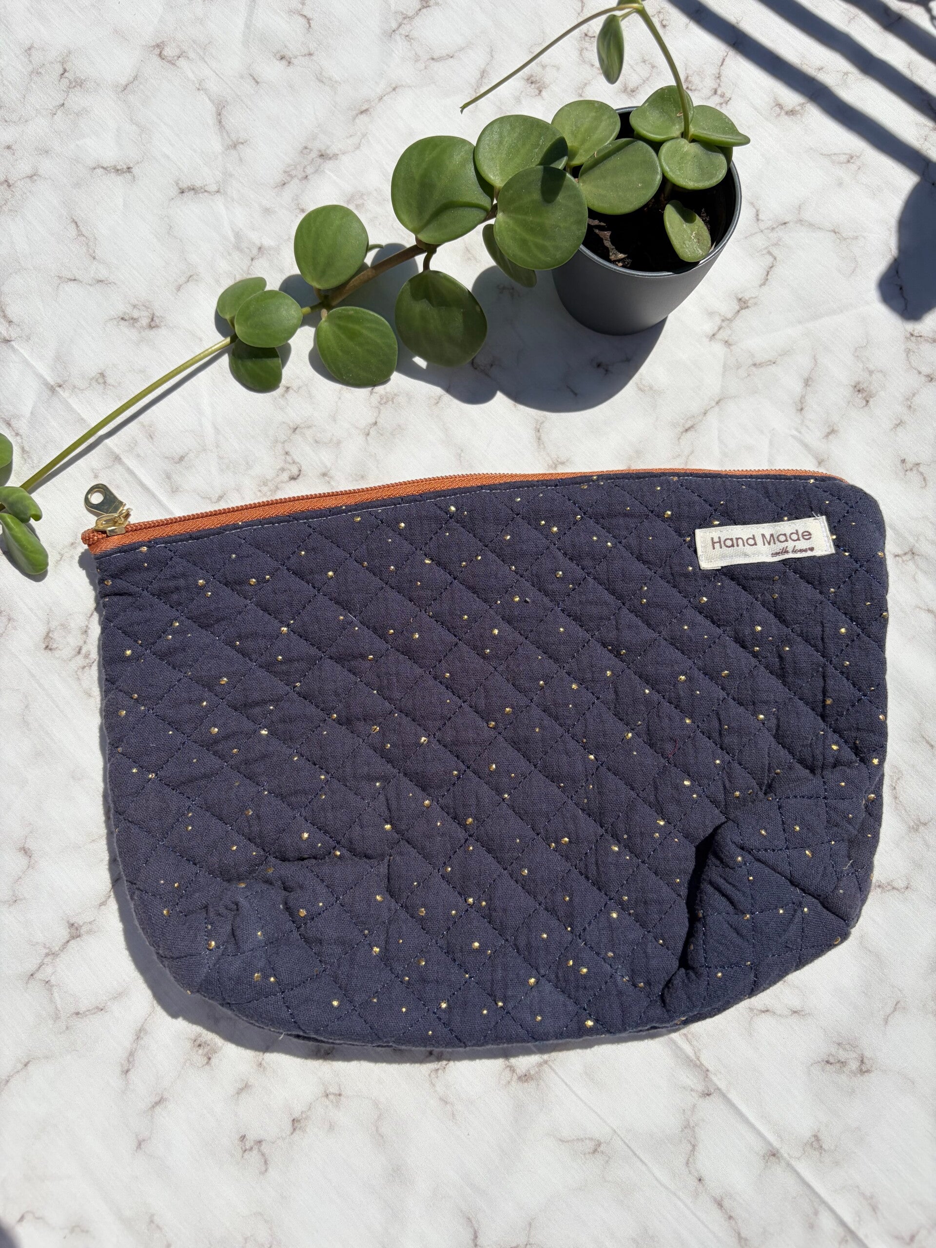 Necessaire dunkel Blau
