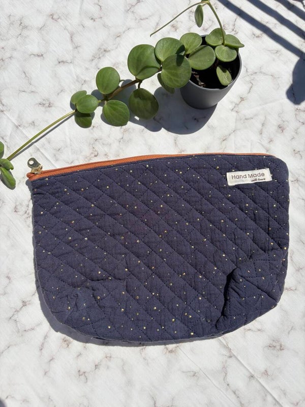 Necessaire dunkel Blau