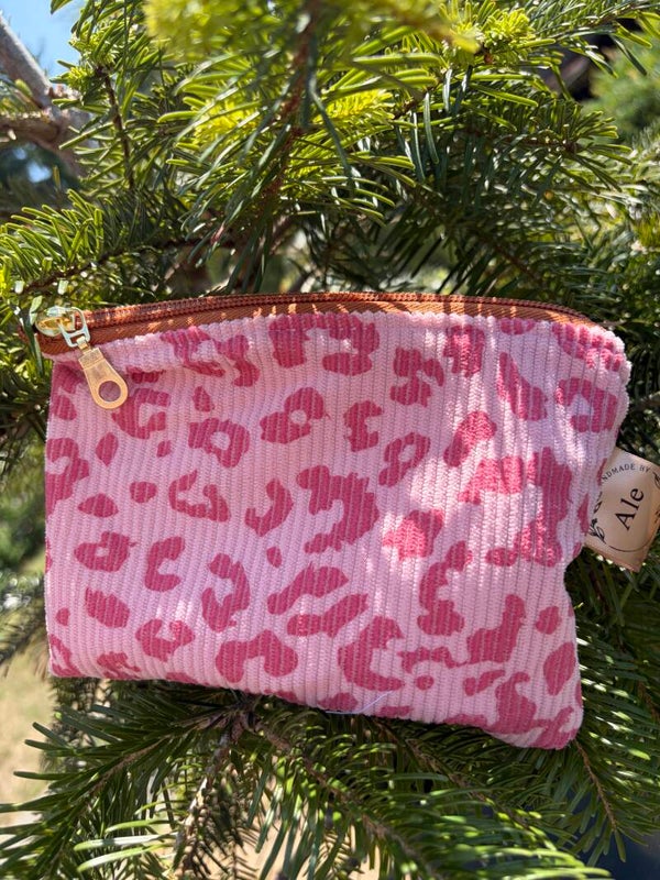 Necessaire rosa/leo