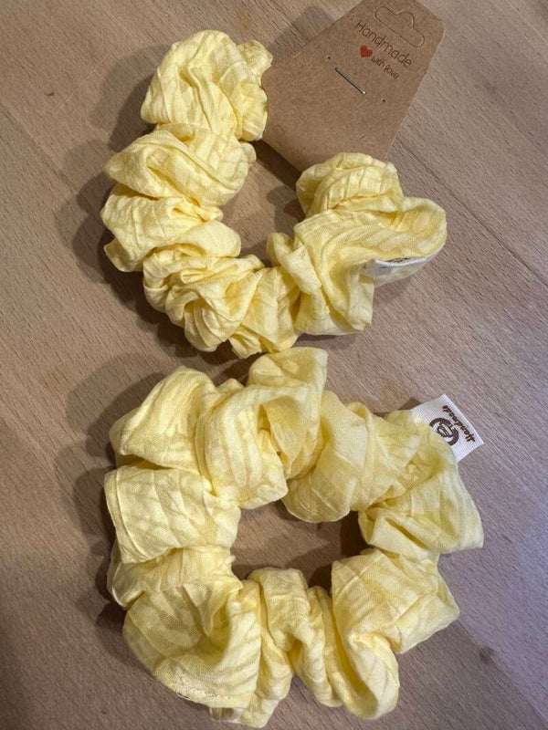 Scrunchie gelb