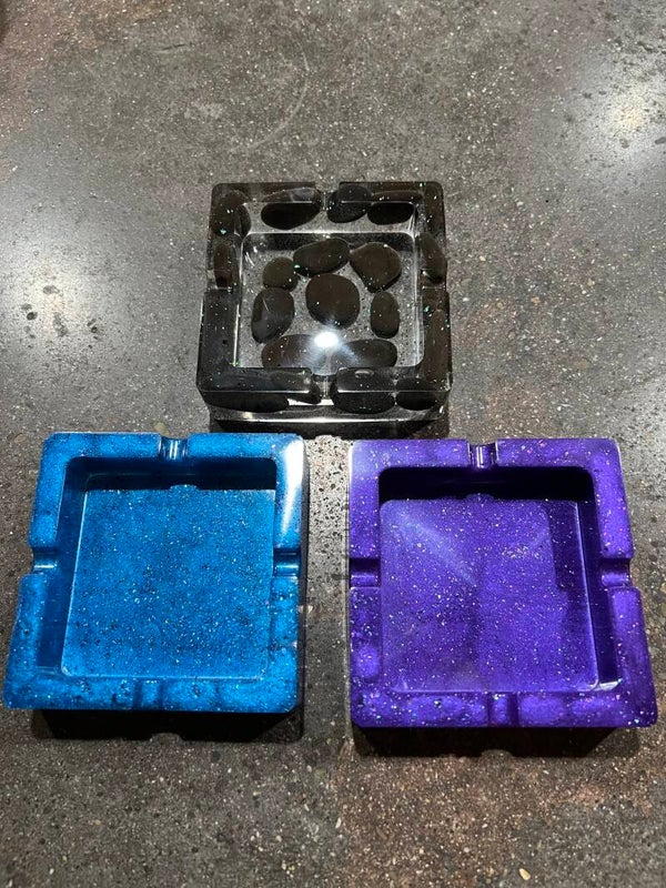 Square ashtray