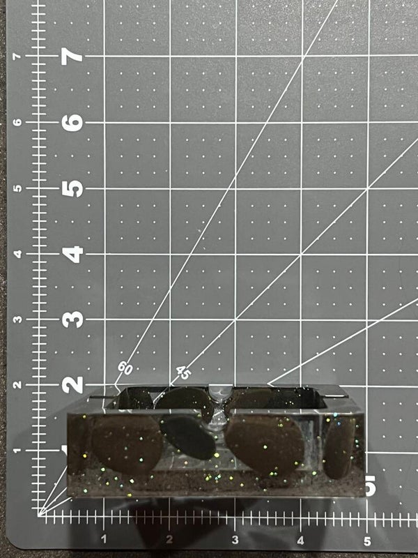 Resin Ashtray with Rocks