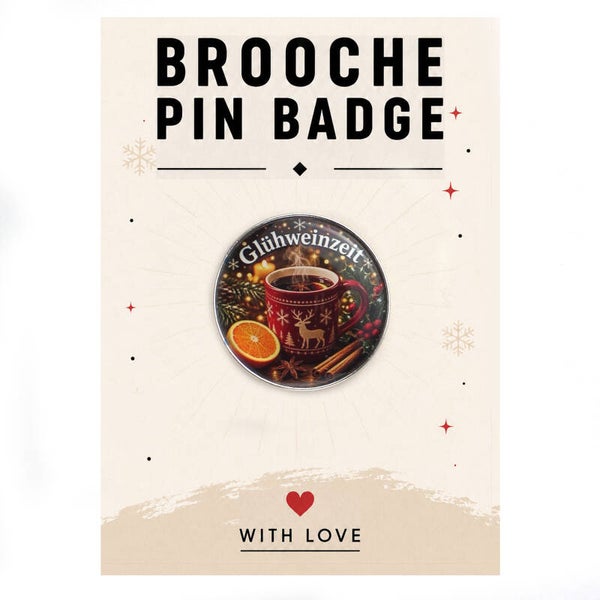 Broche Glühweinzeit