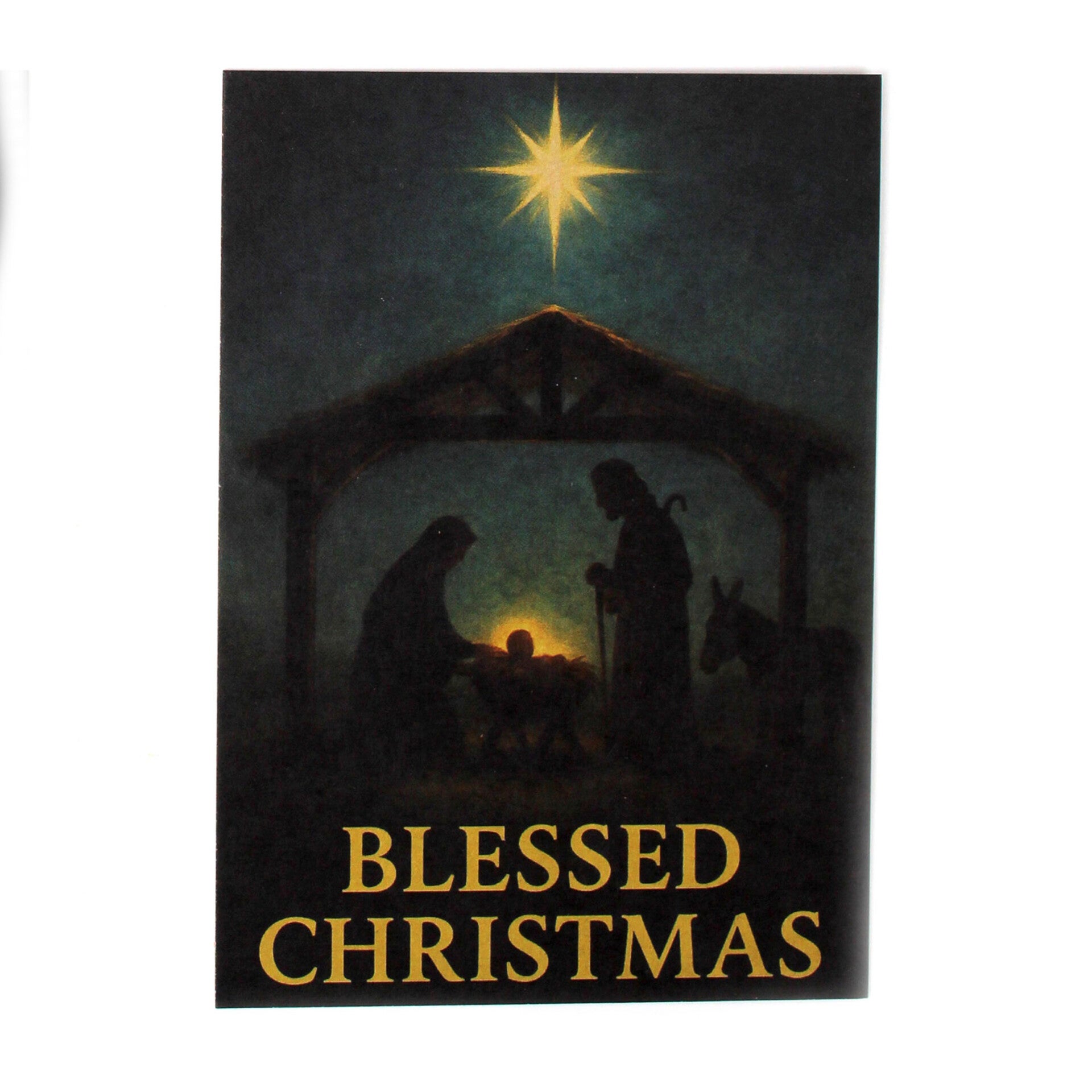 Kaart Blessed Christmas