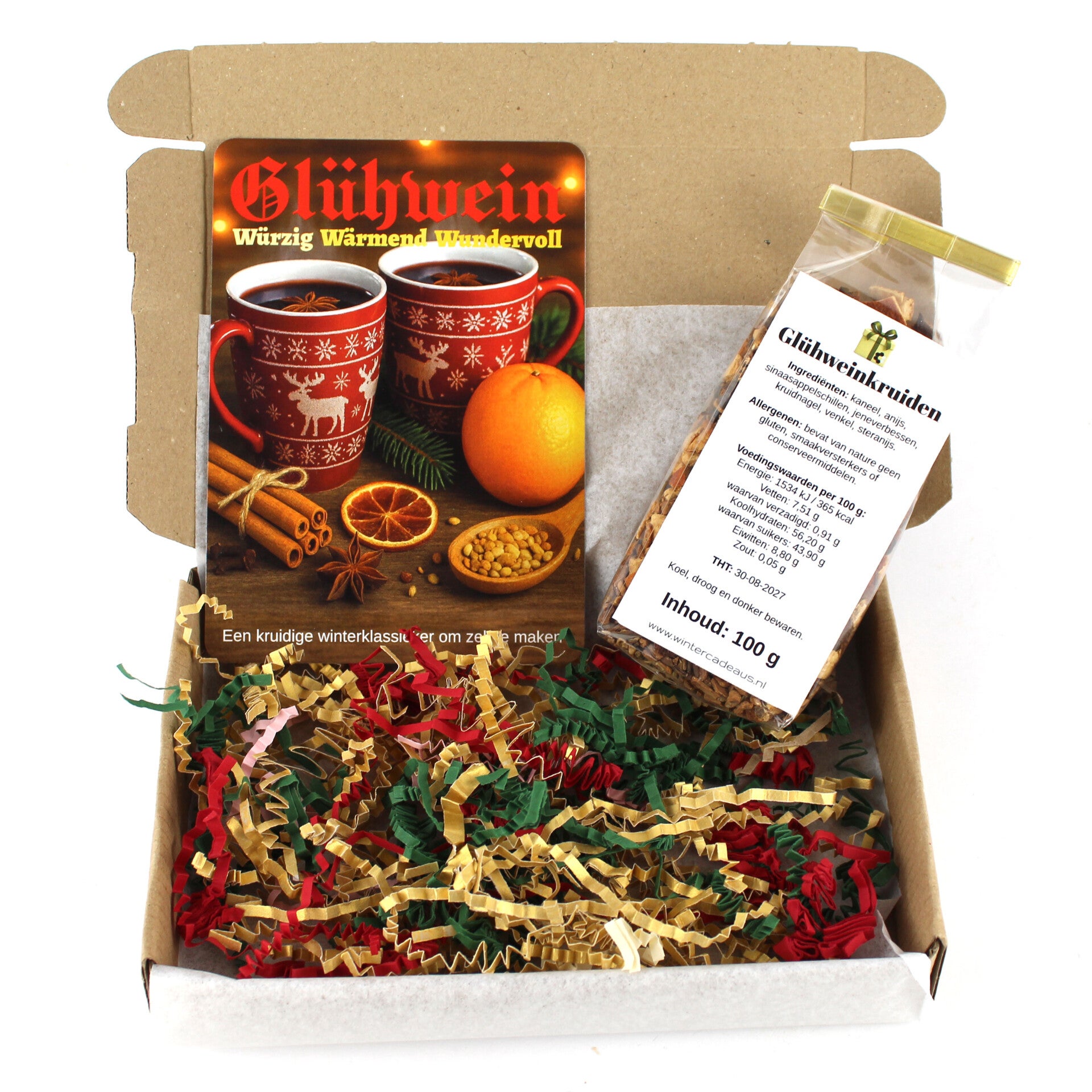 Glühweinkruiden (100gr) met Glühwein recept kaart