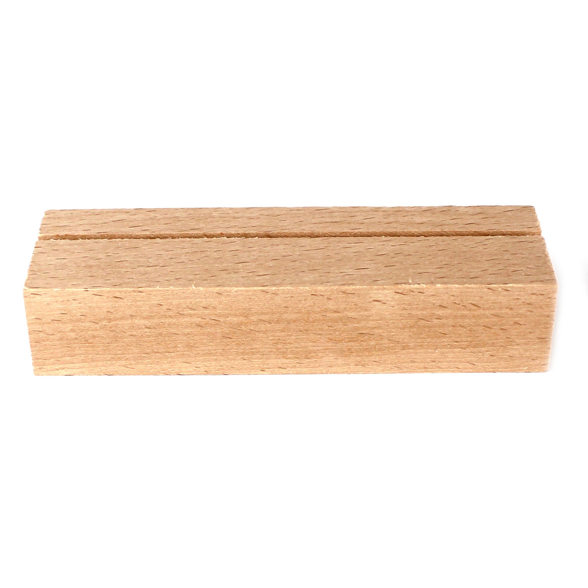 Kaarthouder van beukenhout | 10 cm