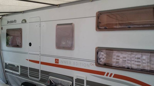 Dethleffs 560 Summer 2004 met Truma mover, stapelbed, met seizoensplaats tot eind Oktober