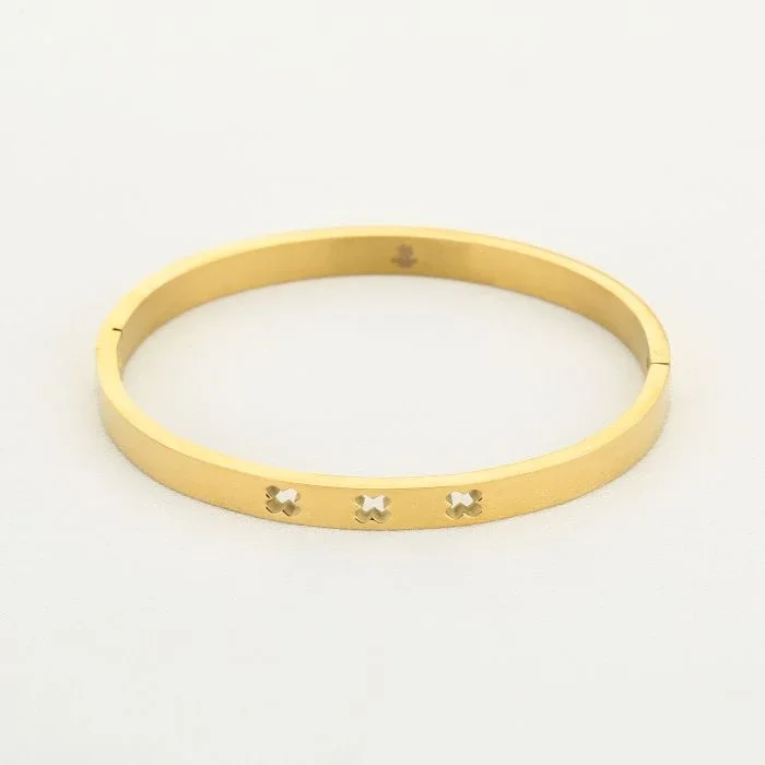 Armband 'Bangle' Amsterdam goudkleurig by Michelle Bijoux