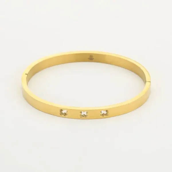 Armband 'Bangle' Amsterdam goudkleurig by Michelle Bijoux