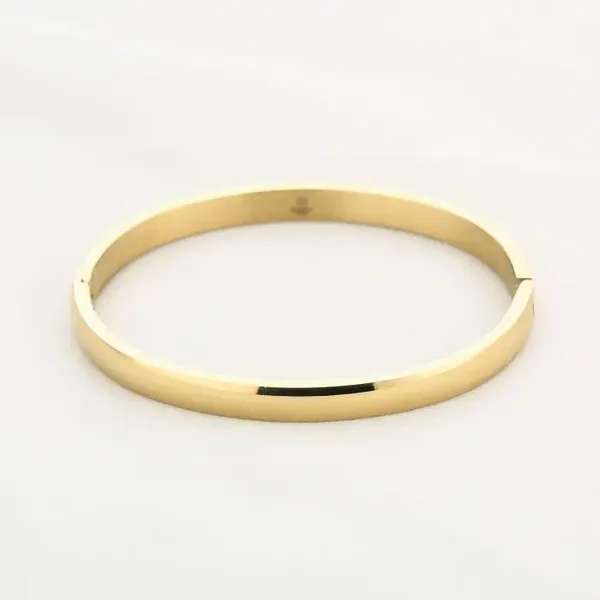 Armband 'Bangle' Basic goudkleurig