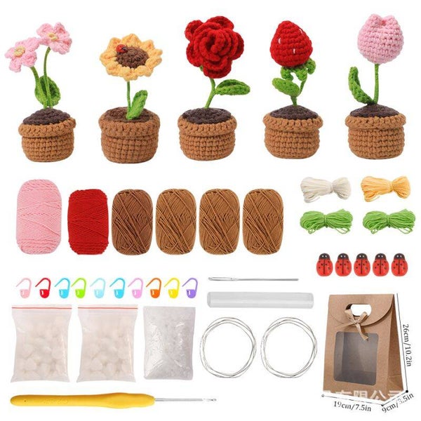 DIY Haakset Bloemen
