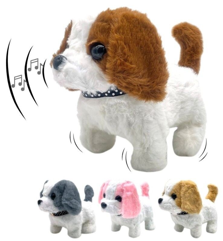 Pluche hond (elektronisch)