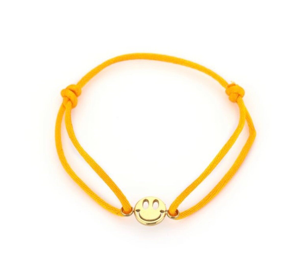 Armband Smiley Oranje by Michelle Bijoux