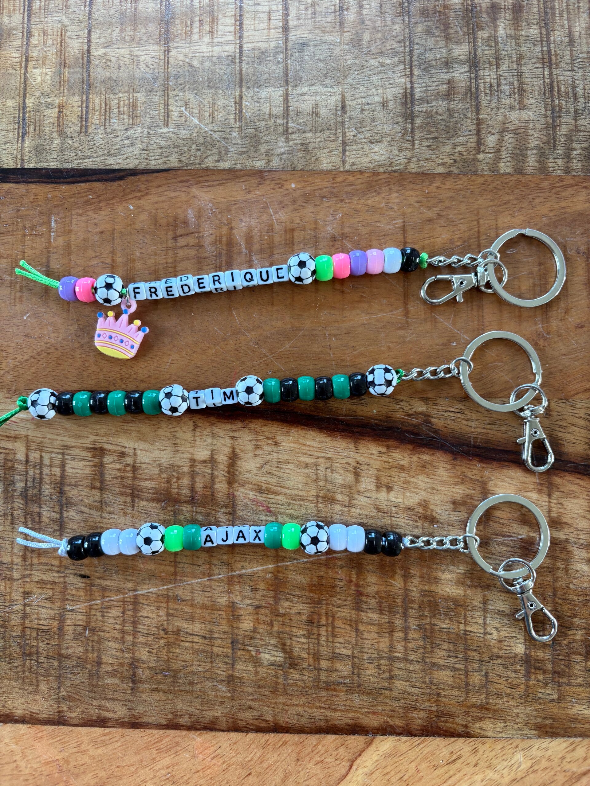 Bagcharms Kids - voetbal thema