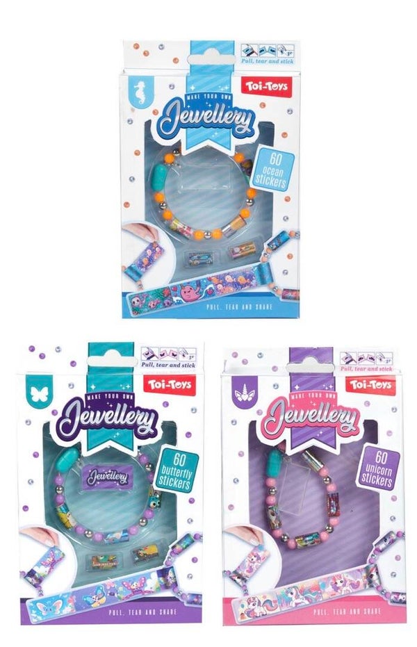 Armband met stickers