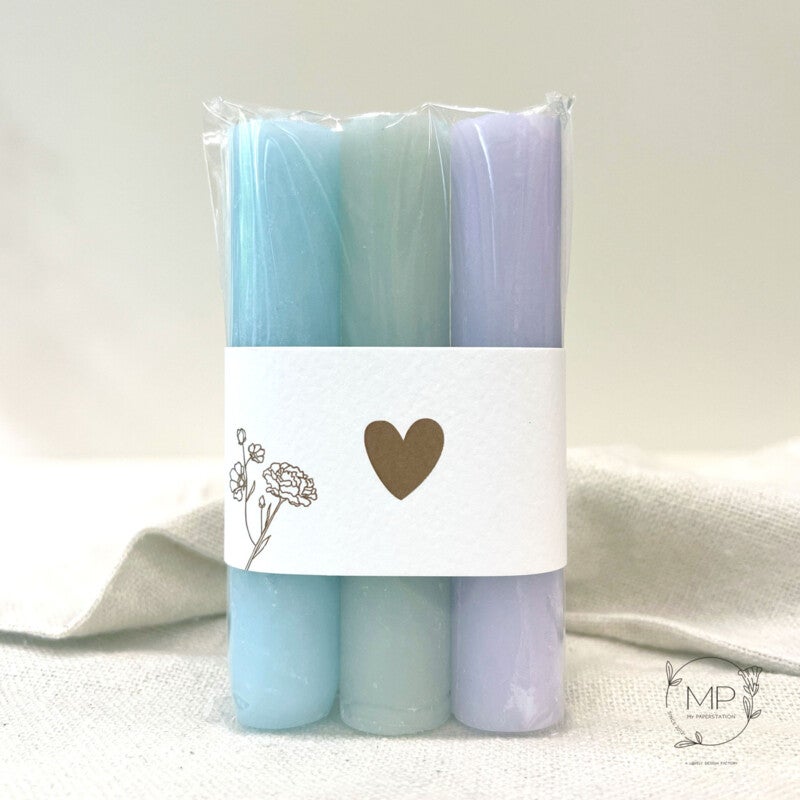 Kaarsen 'Heart' Bright by My Paperstation