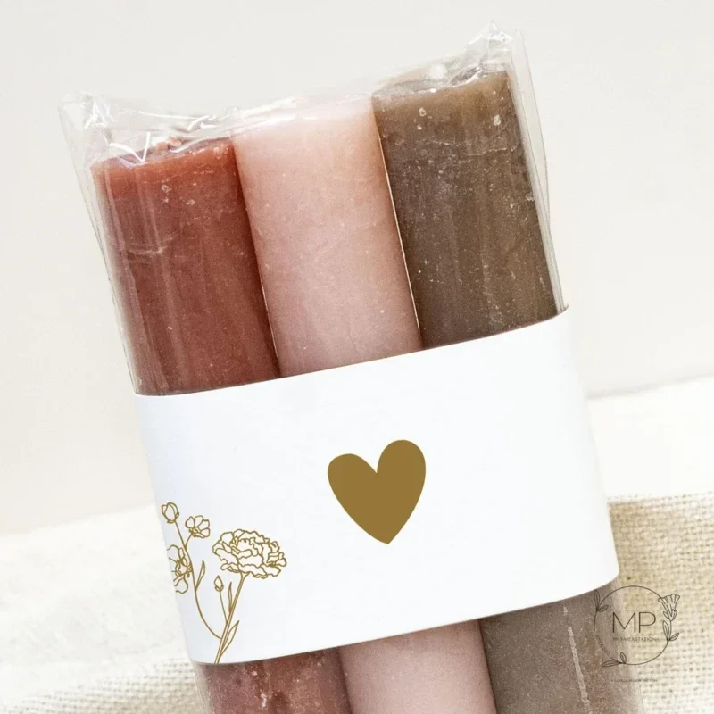 Kaarsen 'Heart' by My Paperstation