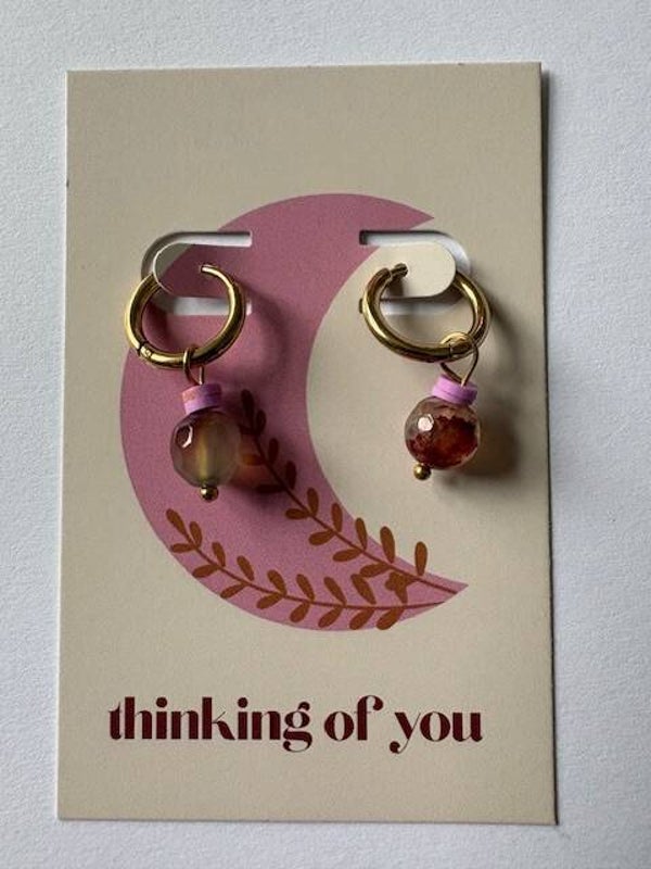 Oorbellen Words collectie by Uchu Reminders