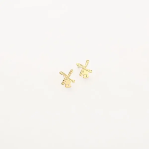 Oorknopjes 'Hollandse Molen' by Michelle Bijoux