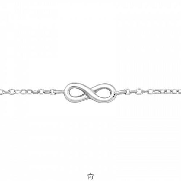 Schakelarmband Infinity - Sterling Silver