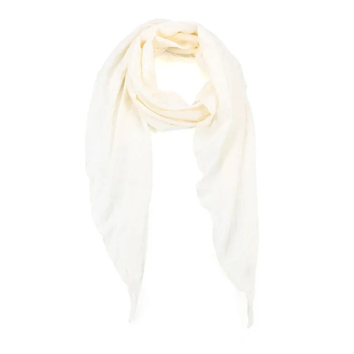 Sjaal Katoen Off White