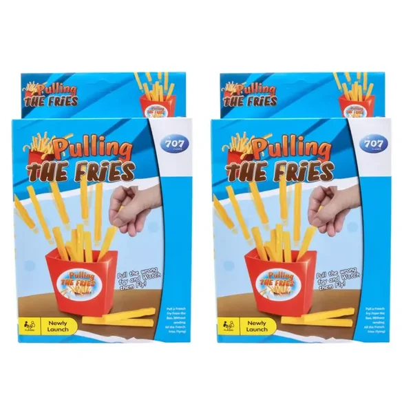Spel 'Frietjes eruit trekken'