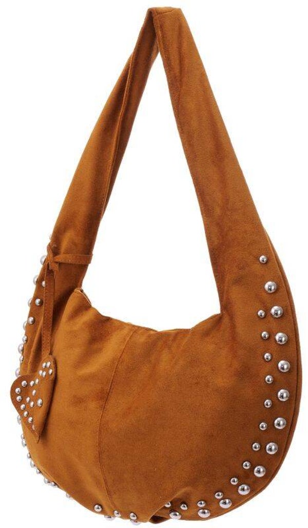 Handtas met Suède look
