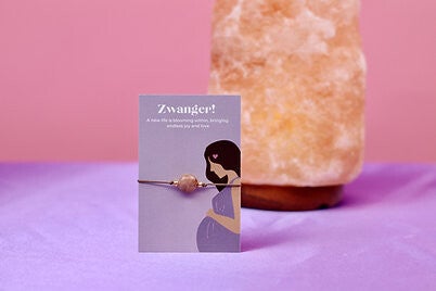 Armbandje Maansteen 'Zwanger' by Uchu Reminders