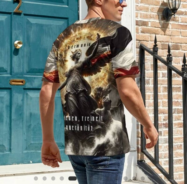 T -Shirt in Polyesterbaumwollmix Sportstoff     (ArtN.T.S 00581)