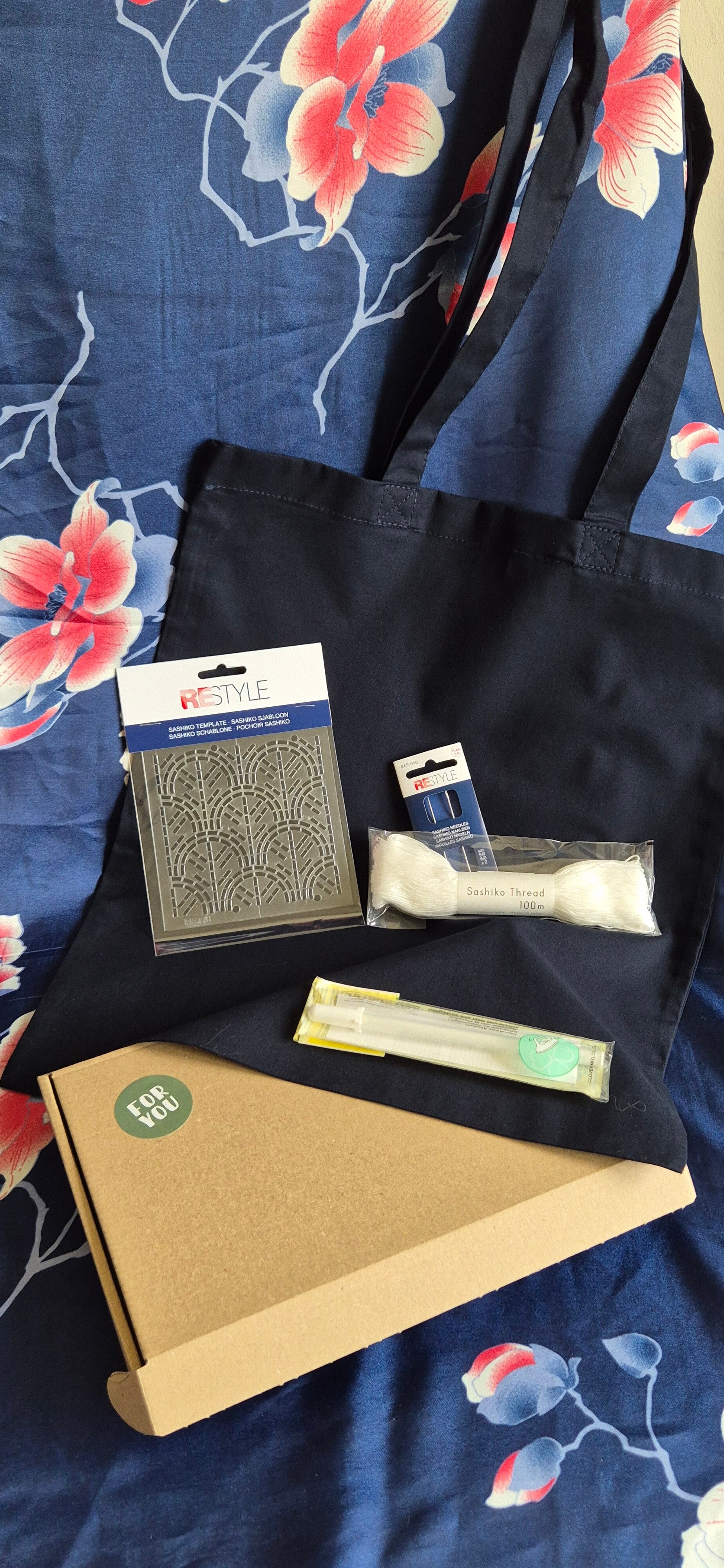 DIY Sashiko Tas Pakket