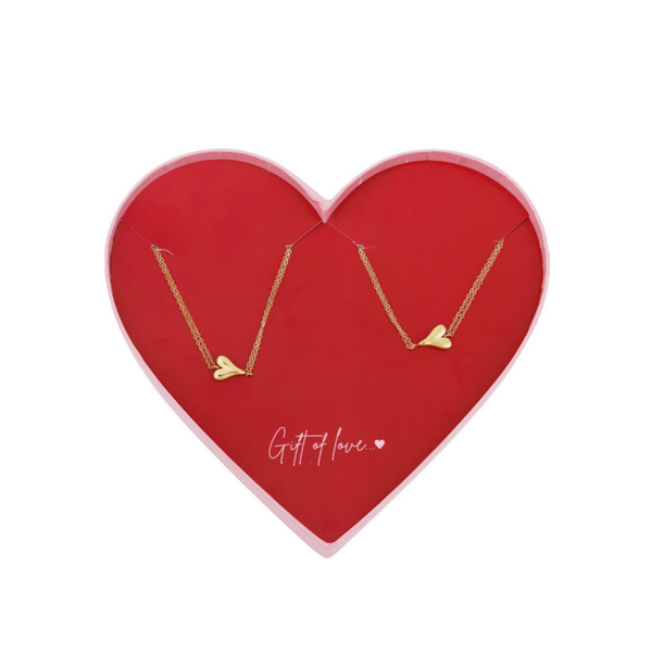 Gift of love hartjes armbanden
