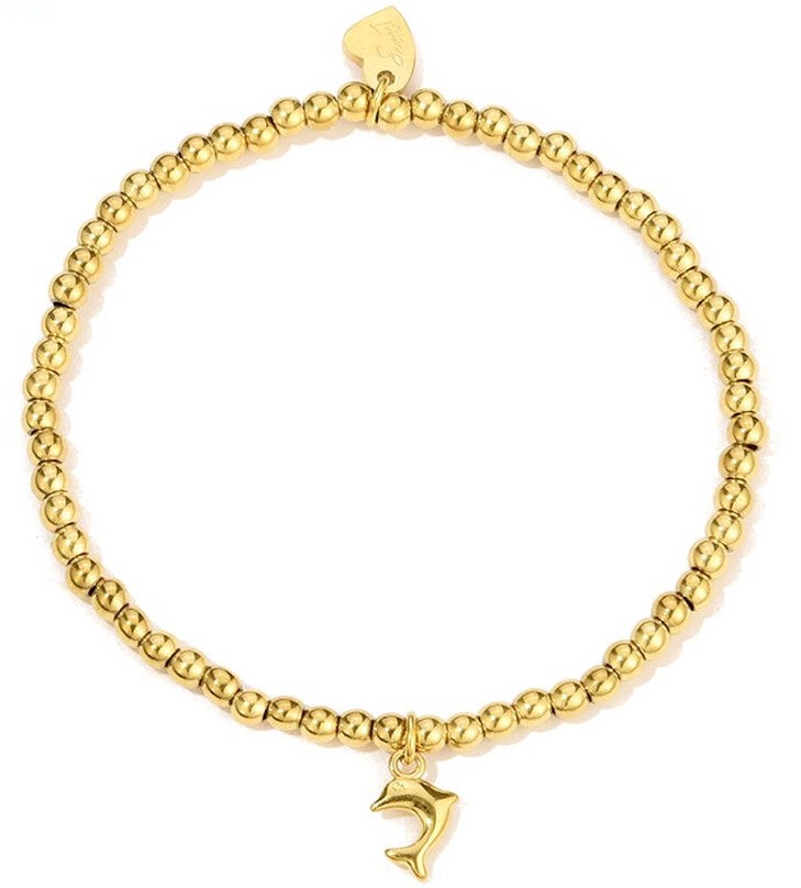 Meisjesarmband met dolfijn