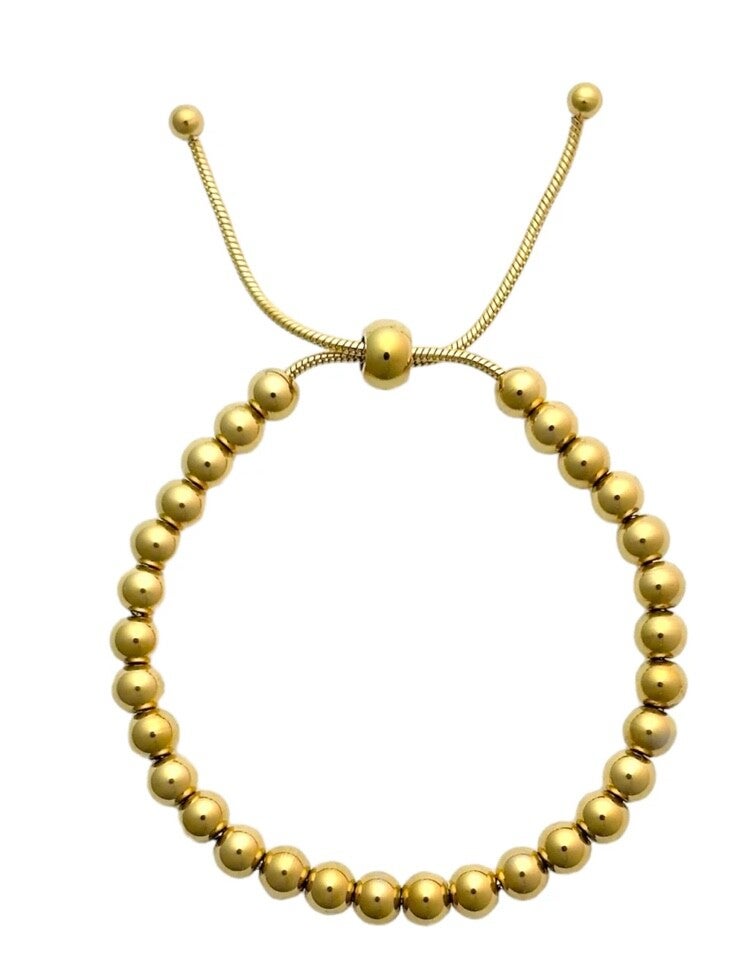 Kralen armband met trektouw