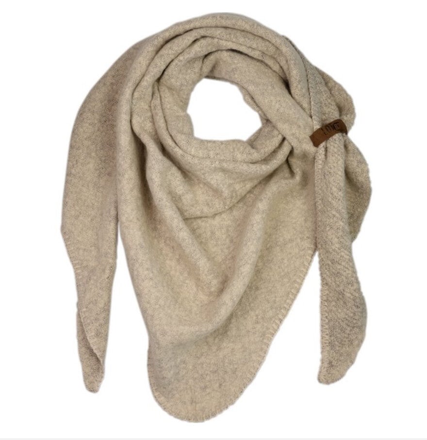 Sjaal Nina beige