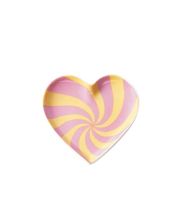 Sieraden schaaltje hart Swirl