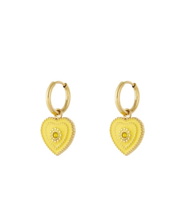 Oorbellen Yellow