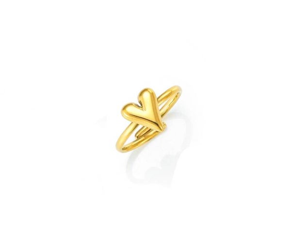 Ring hart of gold