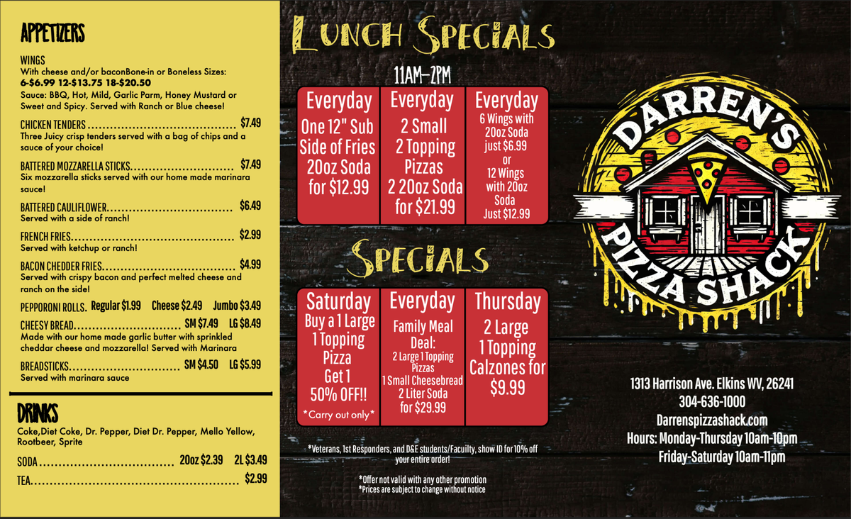 Darren's Pizza Shack