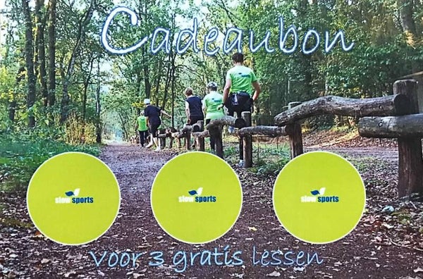 Cadeaubon Slow Sports