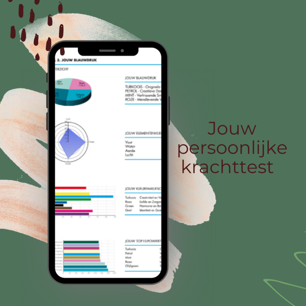 Persoonlijke krachttest incl. uitgebreid rapport en 3 online gesprekken.
