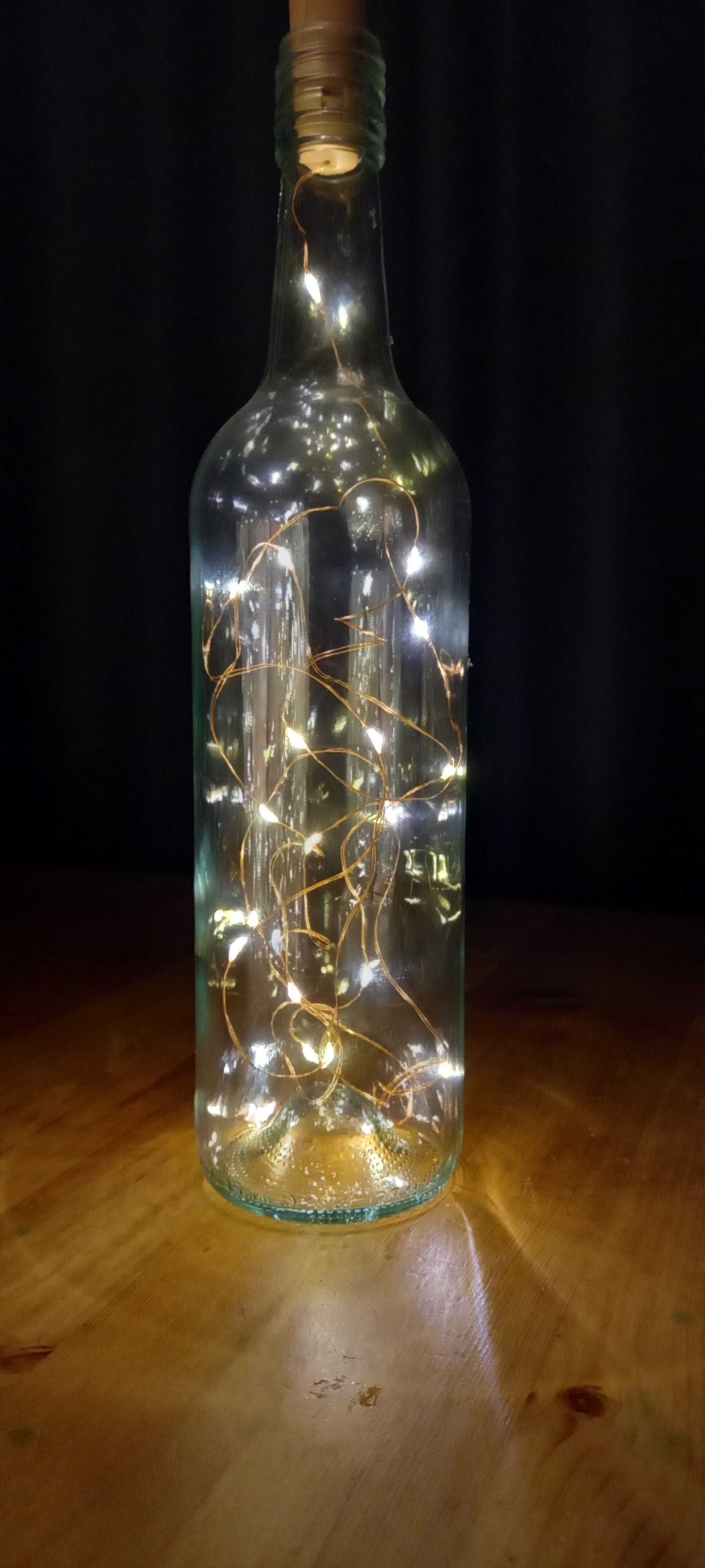 Plain Light up Bottle ( Can be personalised on request + £5 )