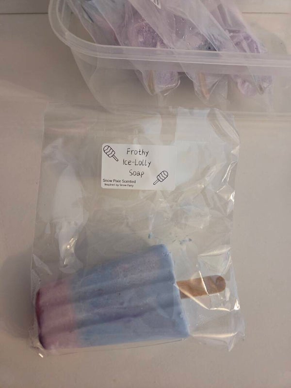 Frothy Ice-Lolly Bath Soap