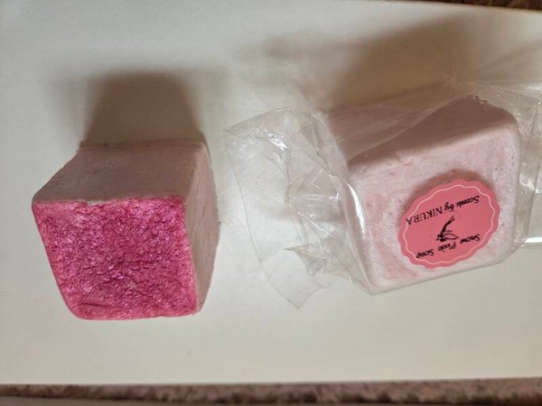 Pink Snow Pixie Slime Cube