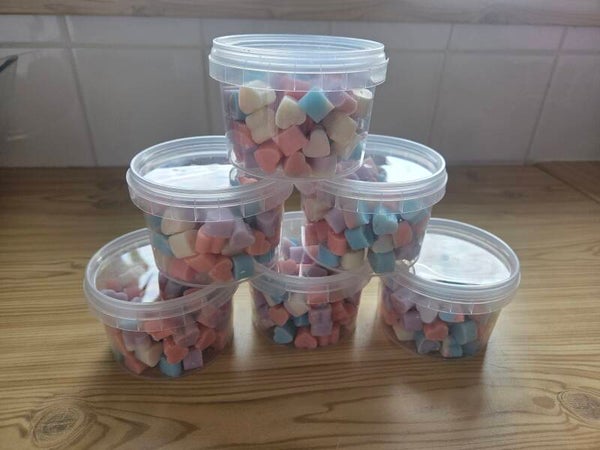 Bubblegum Ice-cream Mini Hearts