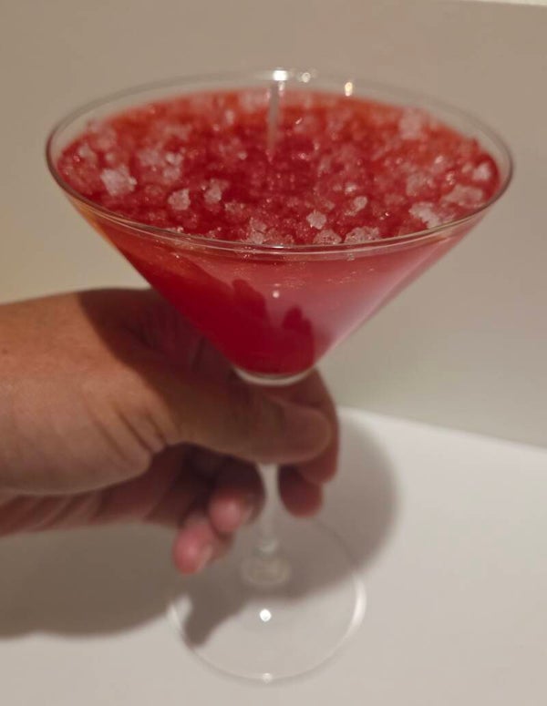 Raspberry Daiquiri Jelly Candle