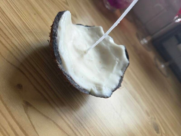 Coconut Shell Candle