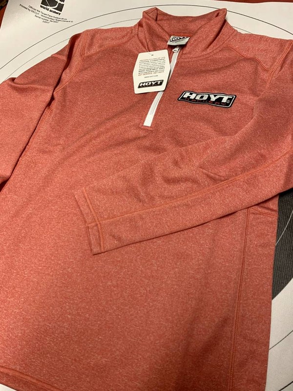 Red HOYT 3/4 Zip Pullover 