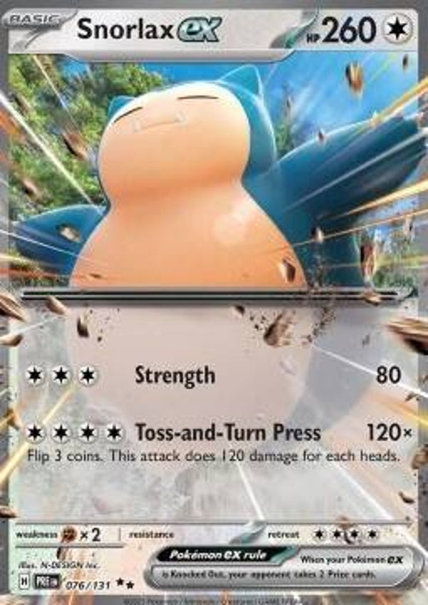 Relaxo EX | Pokemon Englisch