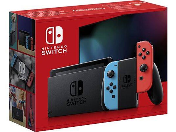 Nintendo Switch Rot/Blau Neu