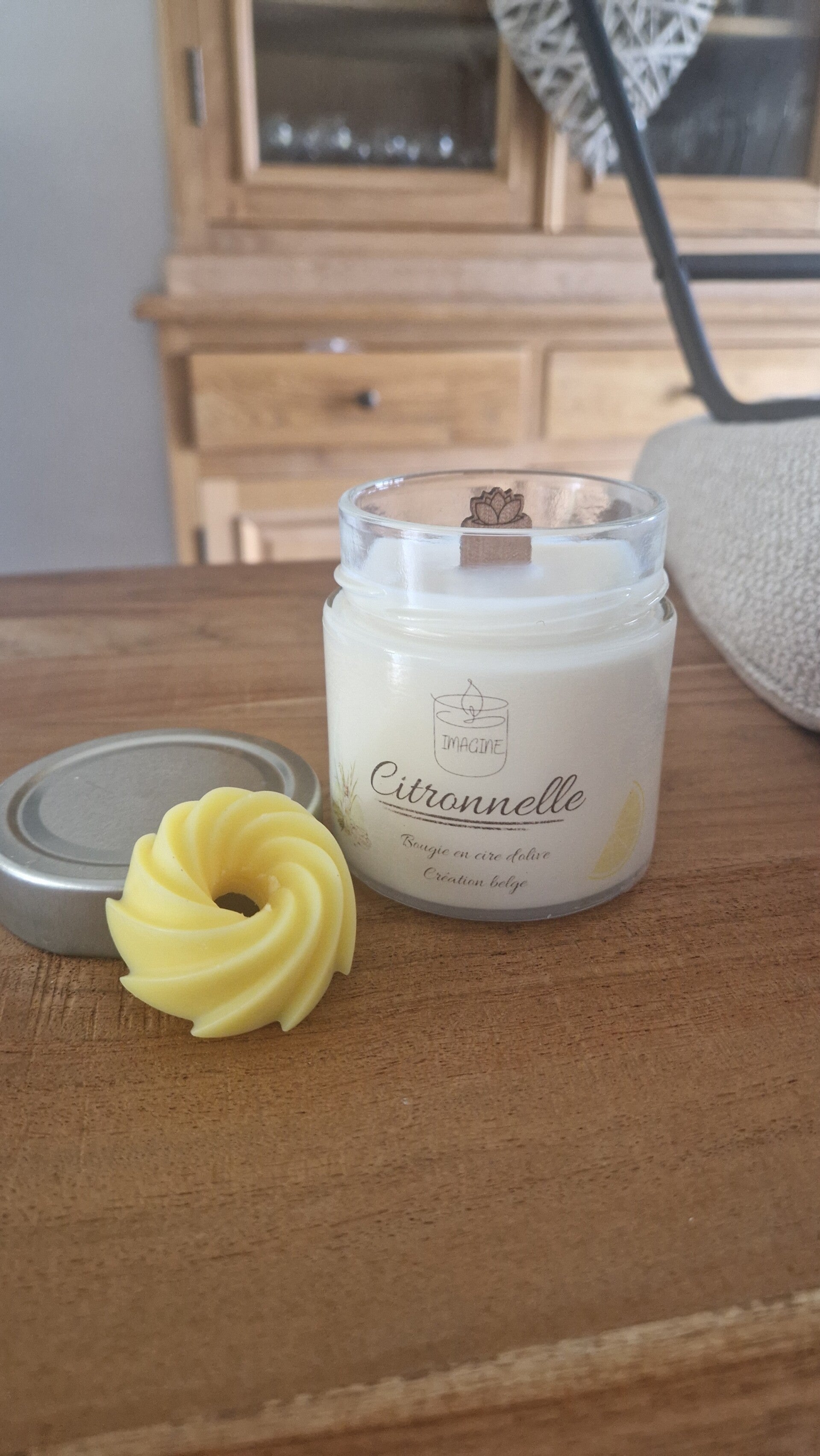 Bougie citronnelle 🍋